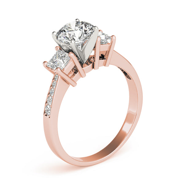 Engagement Rings 3 Stone Princess - TN83368