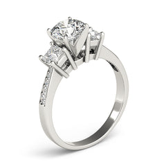 Engagement Rings 3 Stone Princess - TN83368