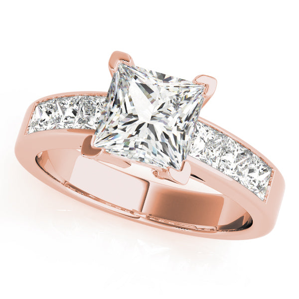 Engagement Rings Fancy Shape Princess Remounts - TN83414