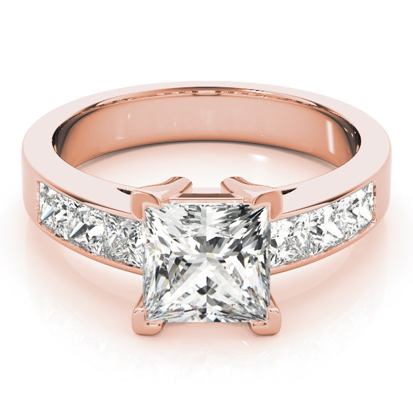 Engagement Rings Fancy Shape Princess Remounts - TN83414