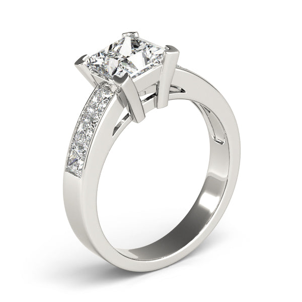 Engagement Rings Fancy Shape Princess Remounts - TN83414