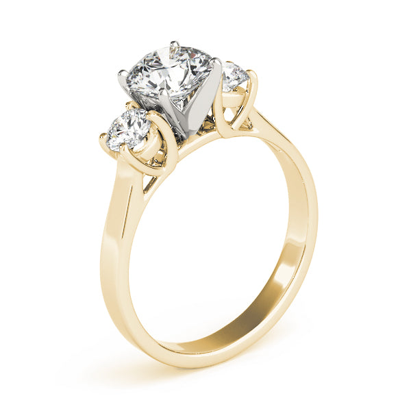 Engagement Rings 3 Stone Round - TN83436