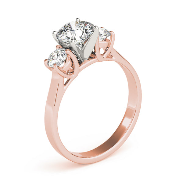 Engagement Rings 3 Stone Round - TN83436