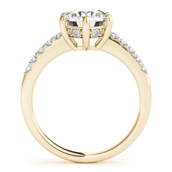 Engagement Rings Single Row Prong Set - TN83442