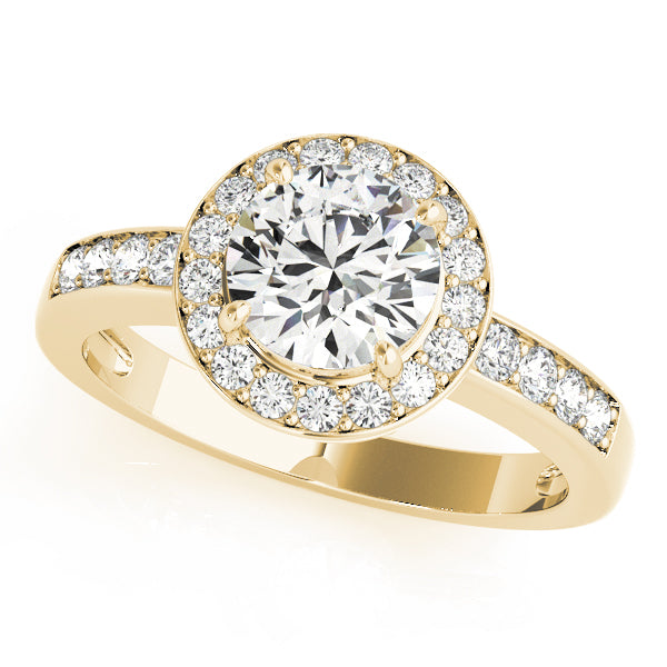 Engagement Rings Halo Round - TN83443