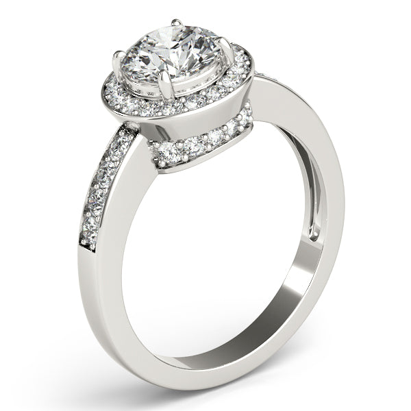 Engagement Rings Halo Round - TN83443