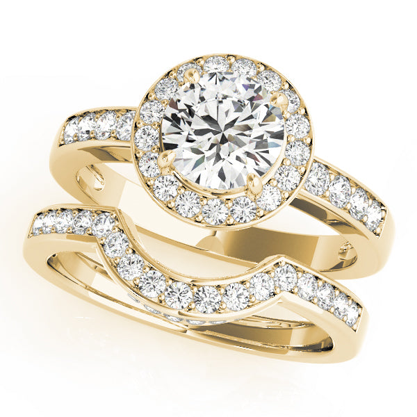 Engagement Rings Halo Round - TN83443