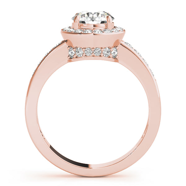 Engagement Rings Halo Round - TN83443