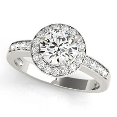 Engagement Rings Halo Round - TN83443