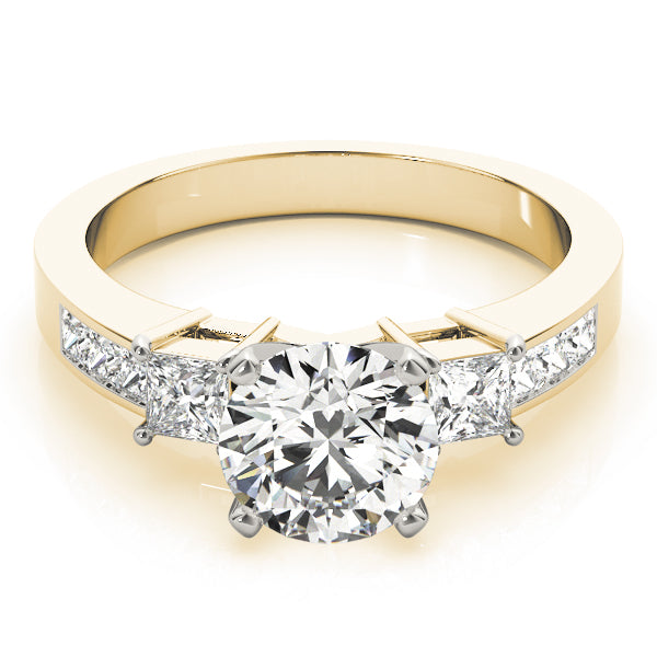 Engagement Rings 3 Stone Princess - TN83464