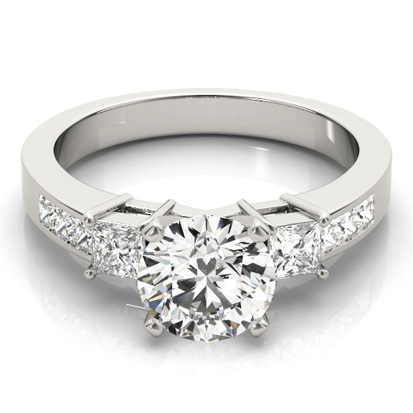 Engagement Rings 3 Stone Princess - TN83464