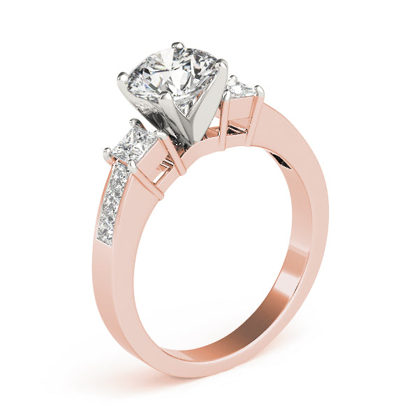 Engagement Rings 3 Stone Princess - TN83464