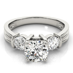 Engagement Rings 3 Stone Round - TN83467