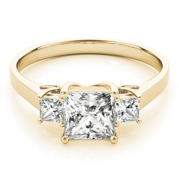 Engagement Rings 3 Stone Princess - TN83476