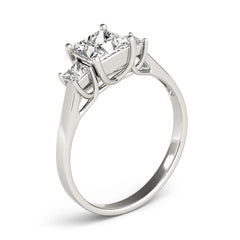 Engagement Rings 3 Stone Princess - TN83476