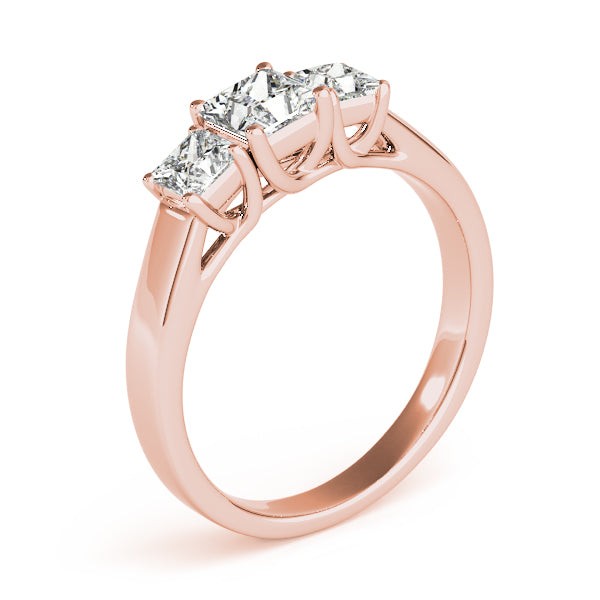 Engagement Rings 3 Stone Princess - TN83477