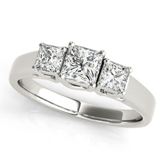 Engagement Rings 3 Stone Princess - TN83477