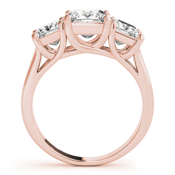 Engagement Rings 3 Stone Princess - TN83478