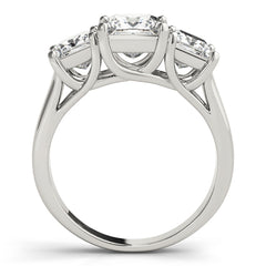 Engagement Rings 3 Stone Princess - TN83478