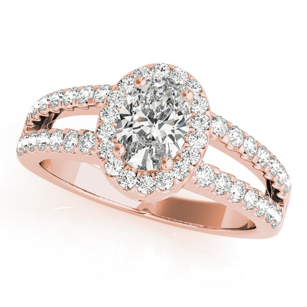 Engagement Rings Halo Oval - TN83492