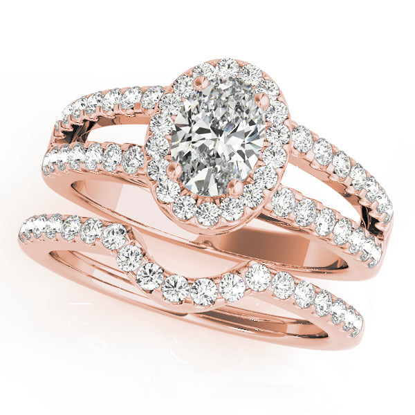 Engagement Rings Halo Oval - TN83492