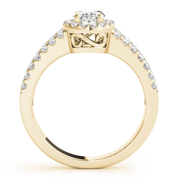 Engagement Rings Halo Oval - TN83492