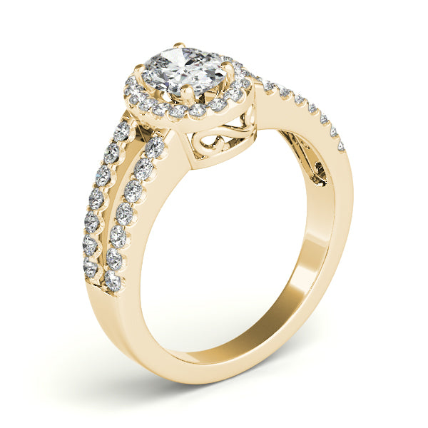 Engagement Rings Halo Oval - TN83492