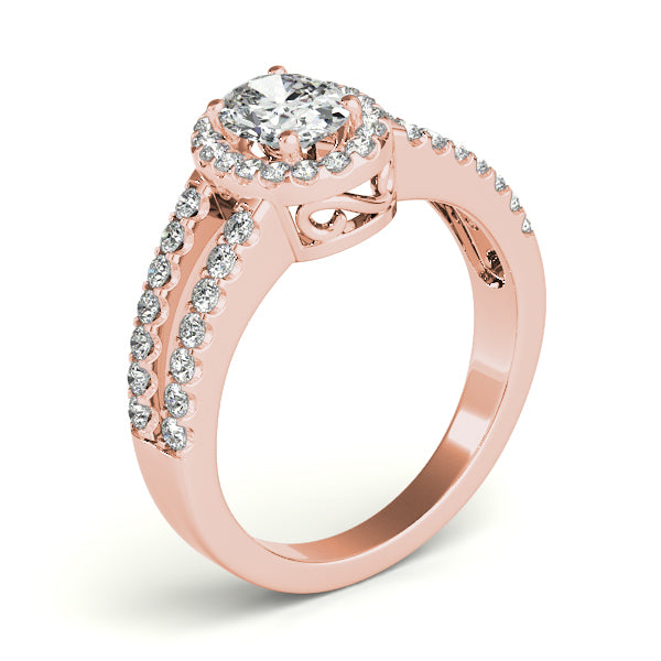 Engagement Rings Halo Oval - TN83492