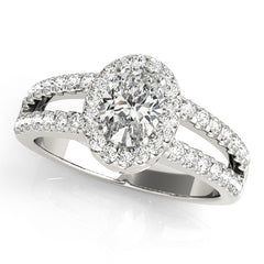 Engagement Rings Halo Oval - TN83492