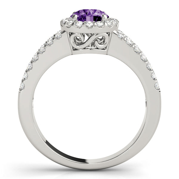 Engagement Rings Halo Round - TN83493