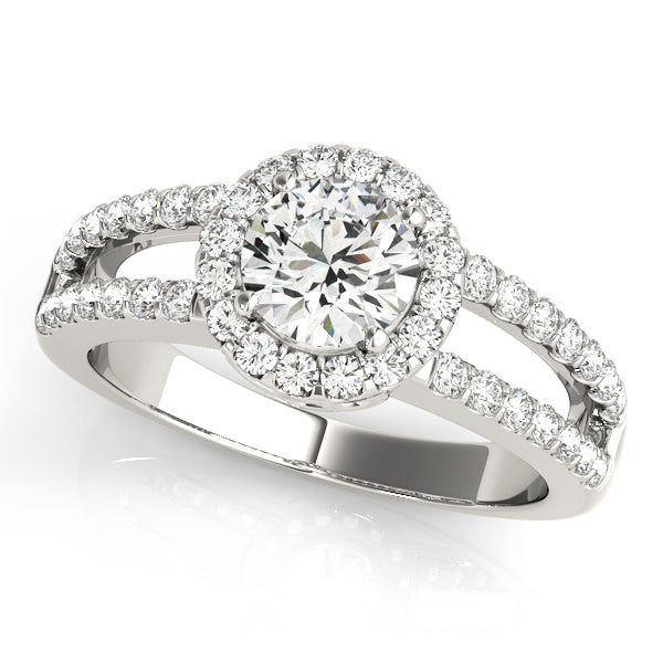 Engagement Rings Halo Round - TN83493