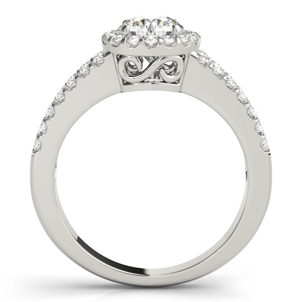 Engagement Rings Halo Round - TN83493