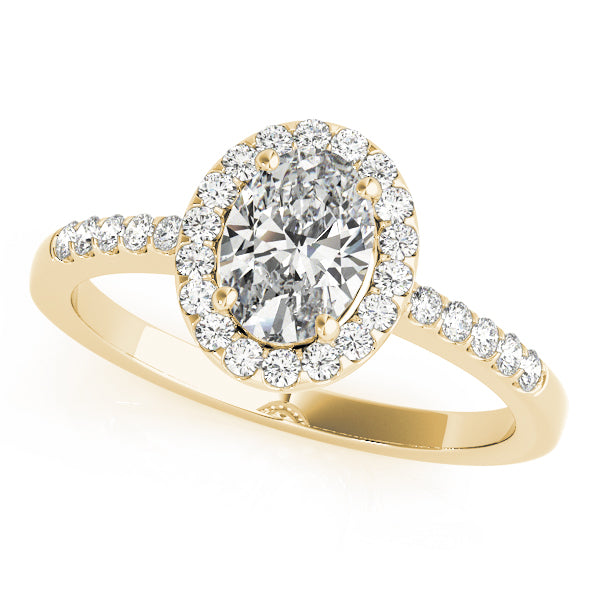 Engagement Rings Halo Oval - TN83497