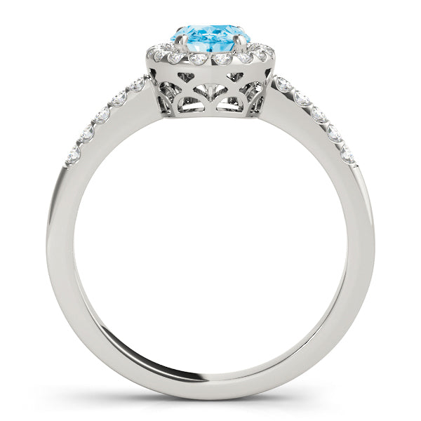 Engagement Rings Halo Oval - TN83497