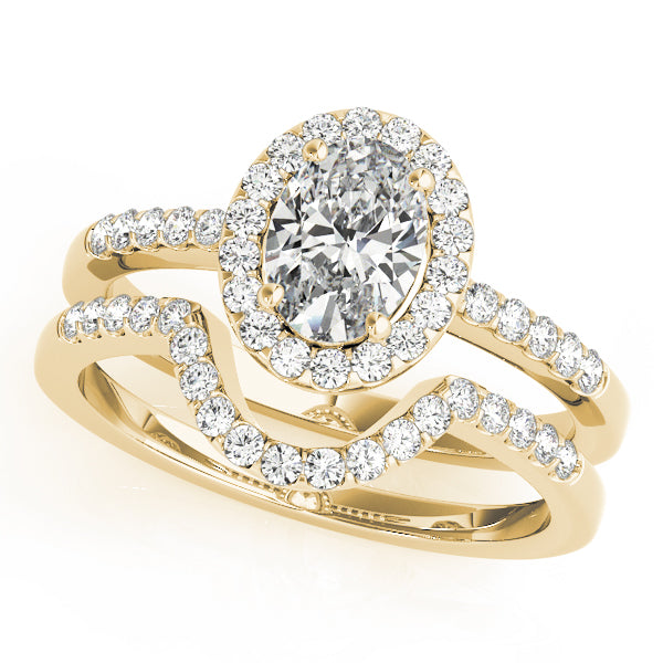 Engagement Rings Halo Oval - TN83497