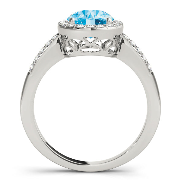 Engagement Rings Halo Round - TN83499