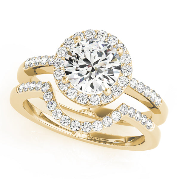 Engagement Rings Halo Round - TN83499