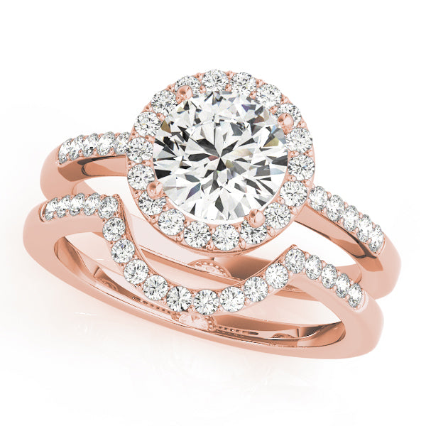 Engagement Rings Halo Round - TN83499