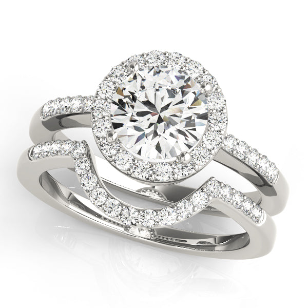 Engagement Rings Halo Round - TN83499