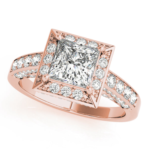 Engagement Rings Halo Square & Cushion - TN83501