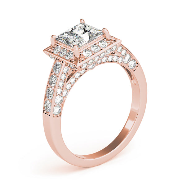 Engagement Rings Halo Square & Cushion - TN83501