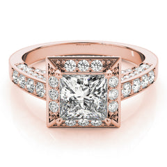 Engagement Rings Halo Square & Cushion - TN83501