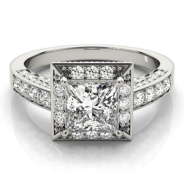 Engagement Rings Halo Square & Cushion - TN83501