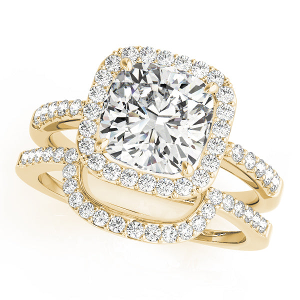 Engagement Rings Halo Square & Cushion - TN83503