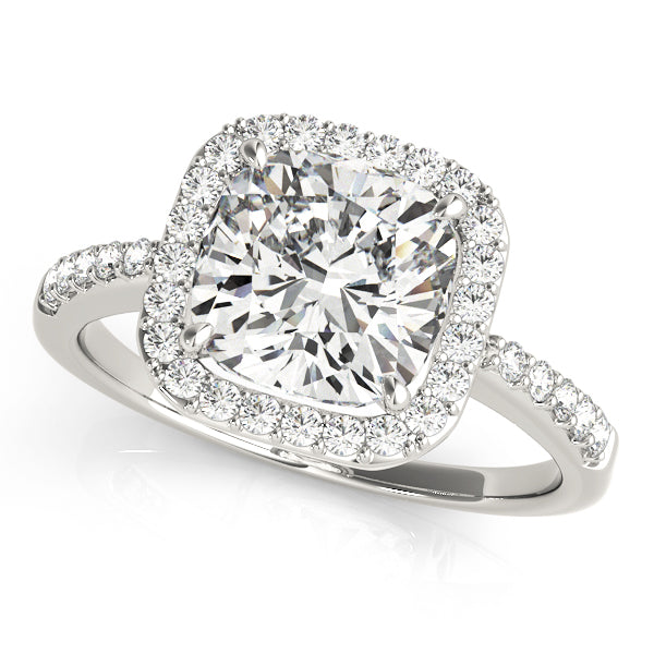 Engagement Rings Halo Square & Cushion - TN83503