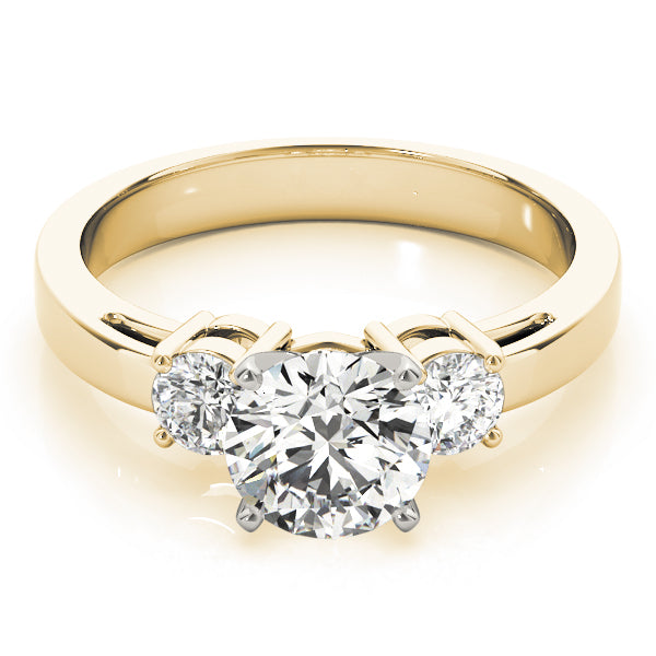 Engagement Rings 3 Stone Round - TN83512