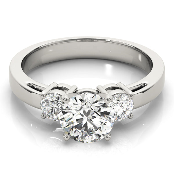 Engagement Rings 3 Stone Round - TN83512