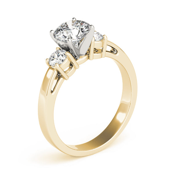 Engagement Rings 3 Stone Round - TN83512