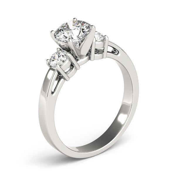 Engagement Rings 3 Stone Round - TN83512