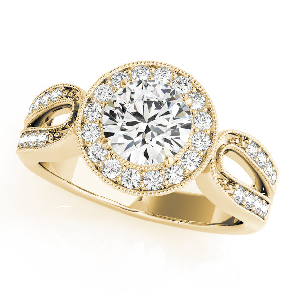 Engagement Rings Halo Round - TN83524